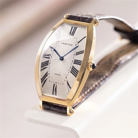 cartier tonneau replica|cartier tonneau ladies watch.